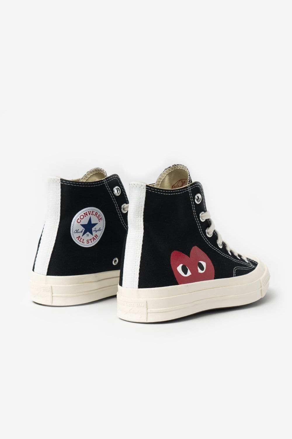 fire Hummingbird Pinpoint COMME des GARCONS PLAY Converse Chuck Taylor All Star '70 Hi (Black) -  Commonwealth