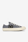COMME des GARCONS PLAY Converse Chuck Taylor All Star '70 Low (Grey)
