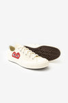 COMME des GARCONS PLAY Converse Chuck Taylor All Star '70 Low (White)