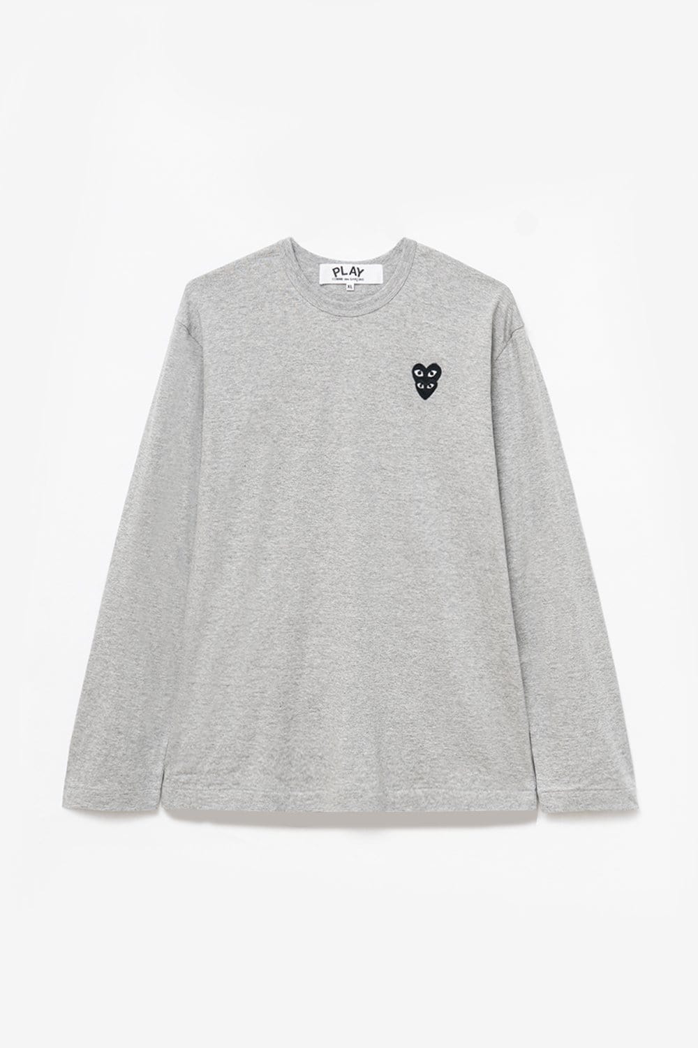 Cdg long sleeve grey on sale