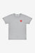 COMME des GARCONS PLAY T322 Invader Tee (Heather Grey)