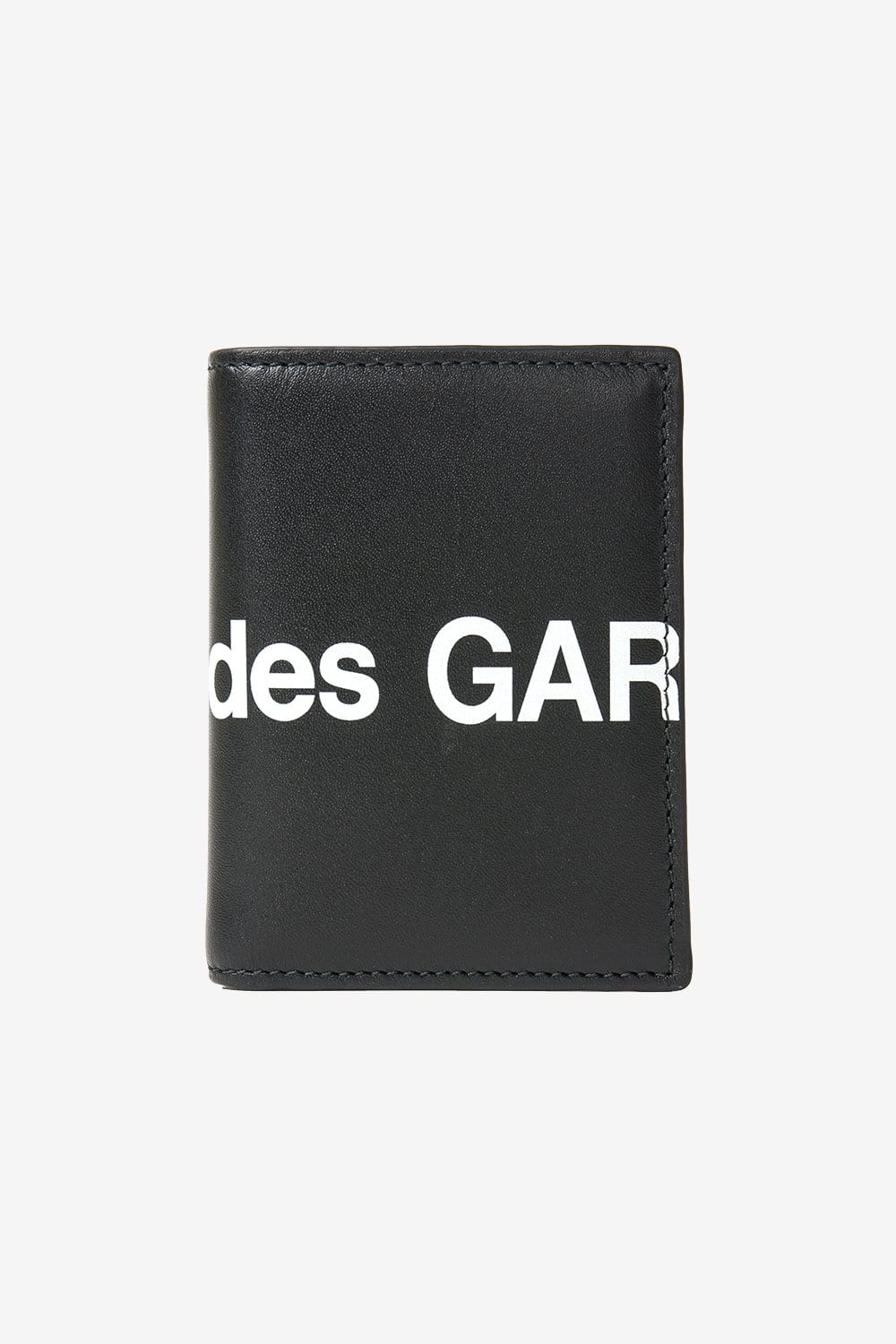 COMME des GARCONS Wallet Huge Logo Fold Wallet (Black)