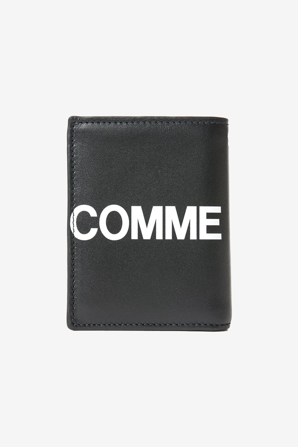 COMME des GARCONS Wallet Huge Logo Fold Wallet (Black) - Commonwealth