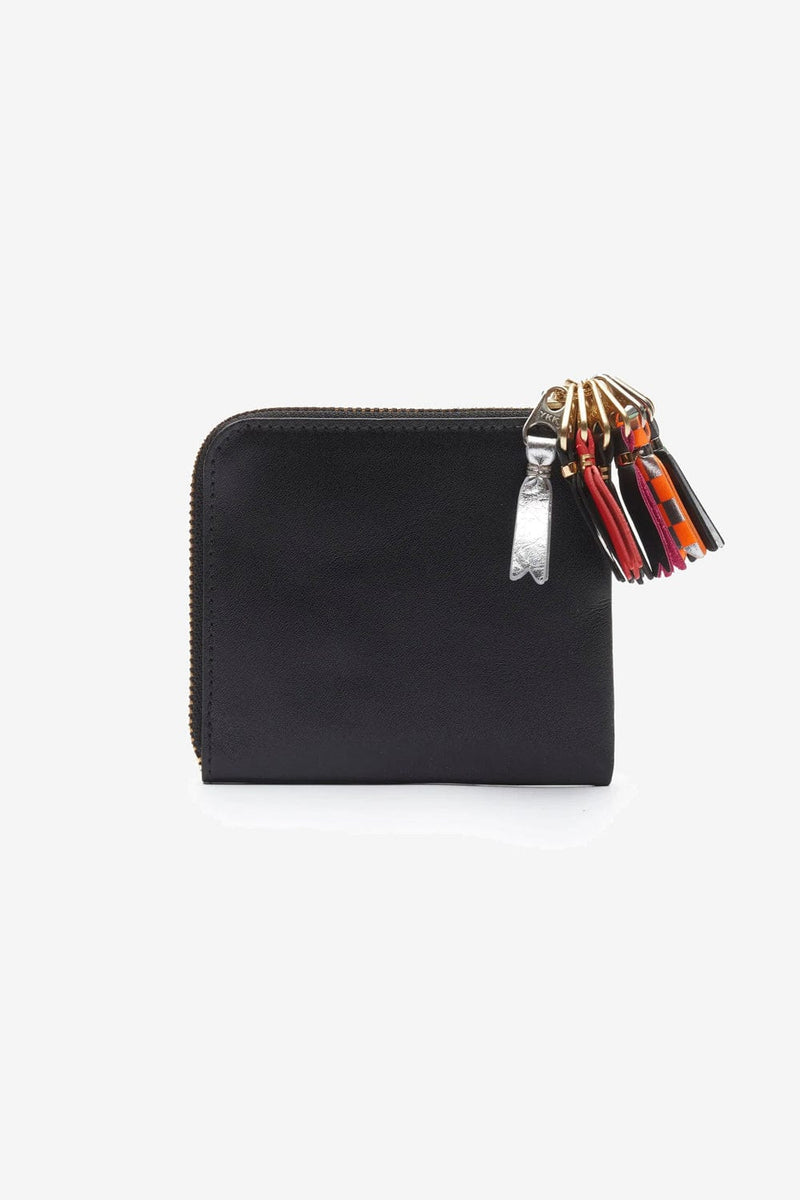 COMME des GARCONS WALLET SA3100ZP Zipper Pull Wallet (Black)