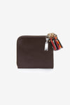 COMME des GARCONS WALLET SA3100ZP Zipper Pull Wallet (Brown)