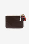 COMME des GARCONS WALLET SA8100ZP Zipper Pull Wallet (Brown)