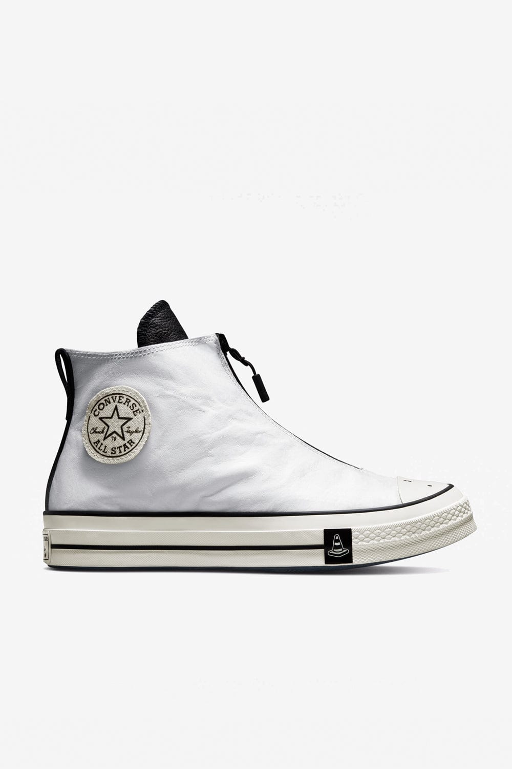 converse hi tops black and white