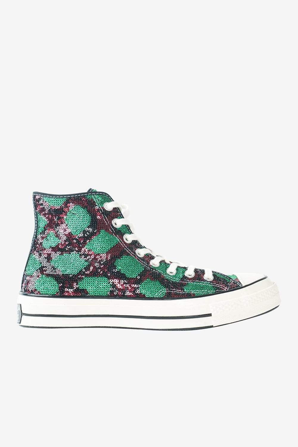 Converse Chuck 70 Hi Snakequins (Red/Green/Egret)
