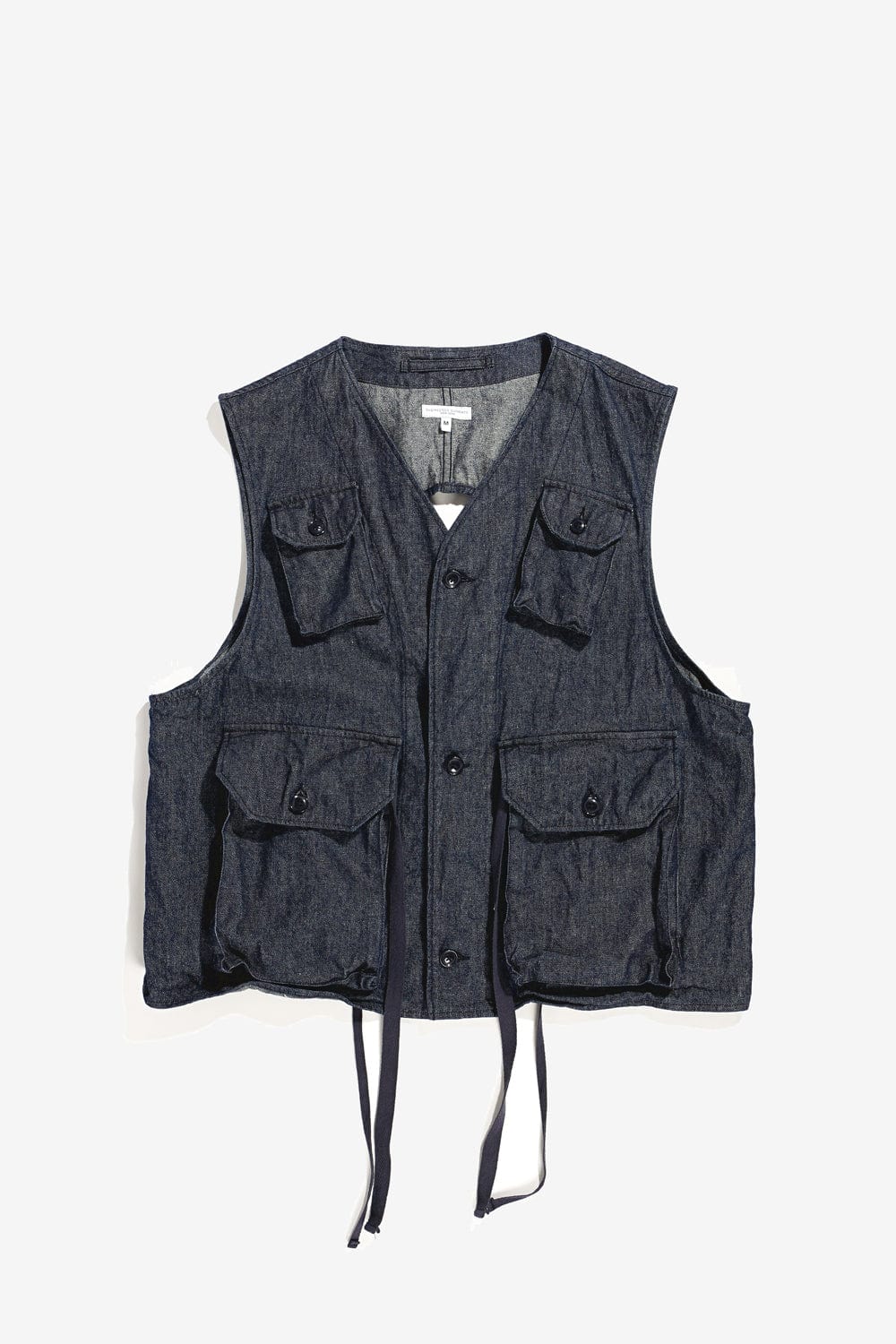 engineered garments game vest black-