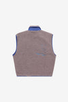 Jungles Fuzzy Vest (Brown/Blue)