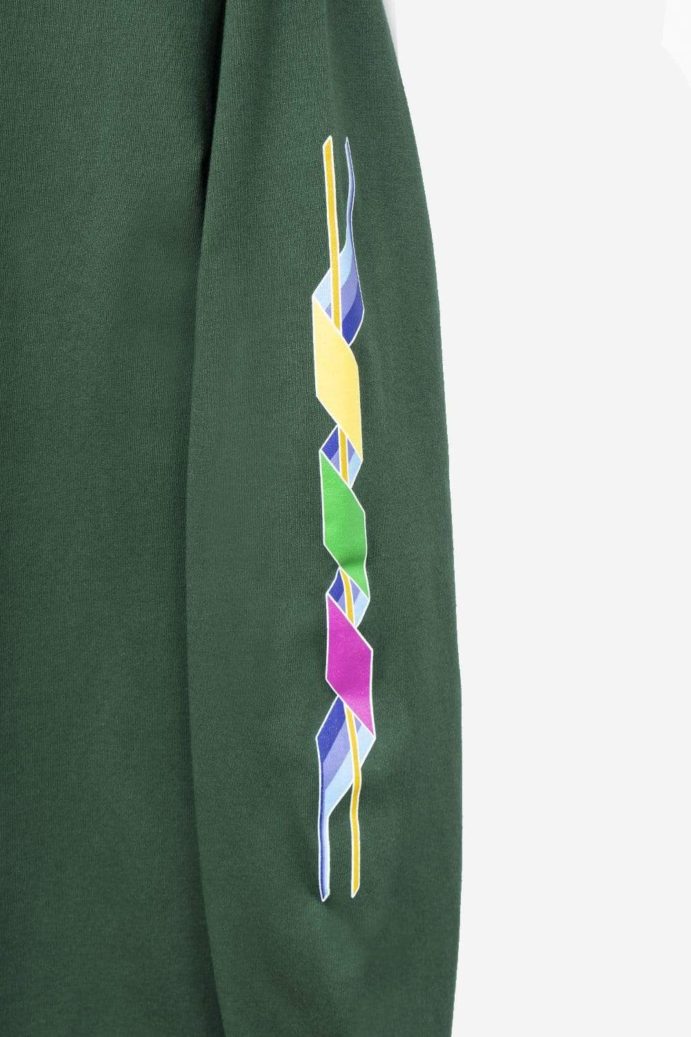 Lu-Chung Help Me! Longsleeve Tee (Dark Green)