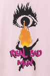 Real Bad Man Bold New Vision Tee (Bland Pink)