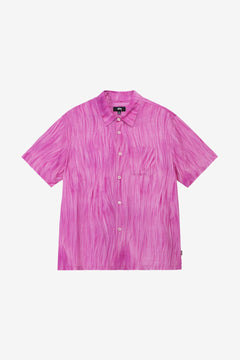 Stussy Fur Print Shirt (Pink) - Commonwealth