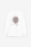 Tropical Futures Institute Here & Now Longsleeve Tee (White)